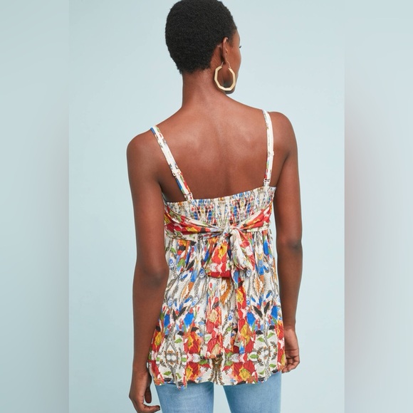 Anthro One September Fowler Embroidered Tank Top XS - Picture 5 of 13